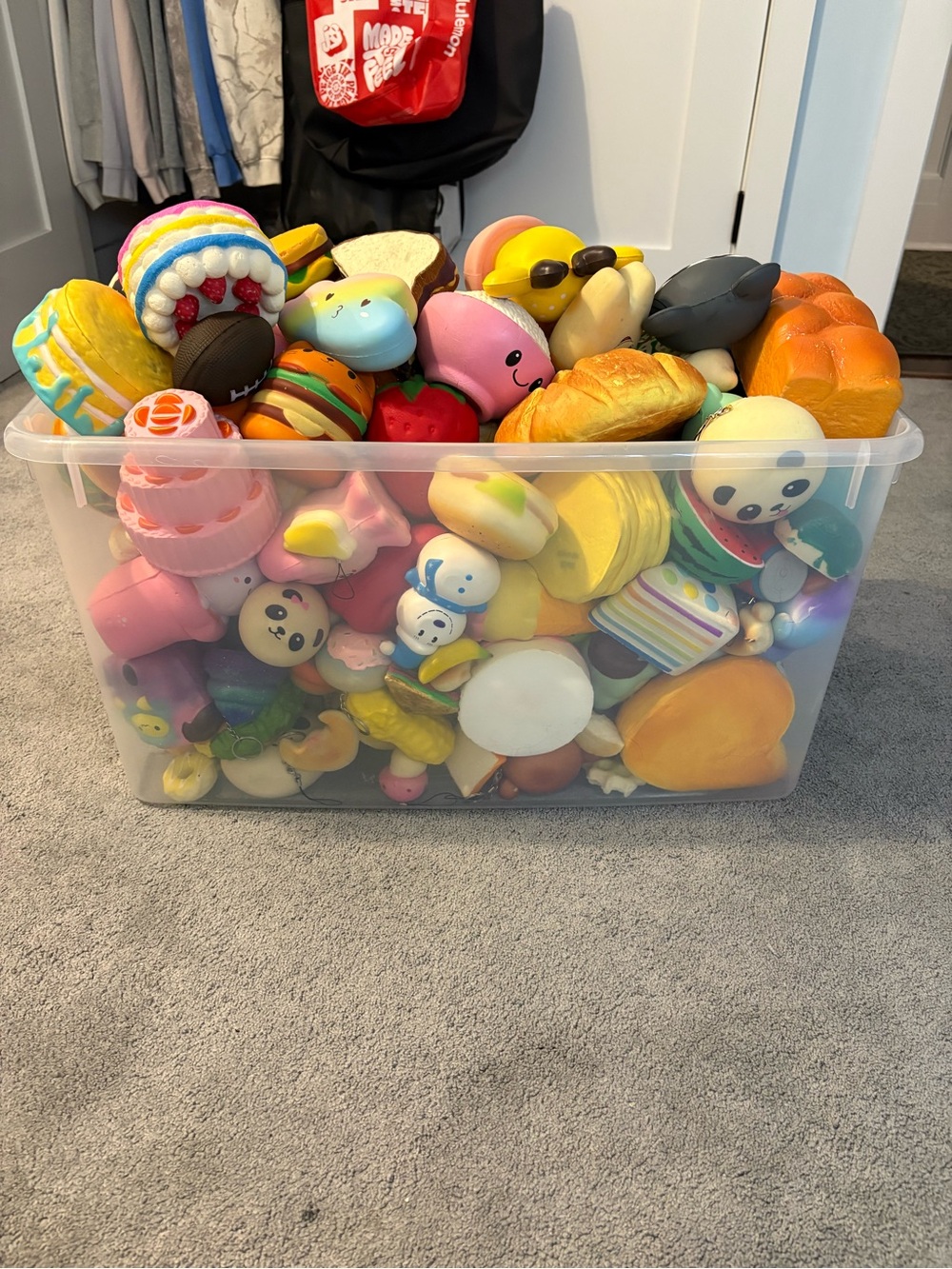 50 pack of random assorted squishes
